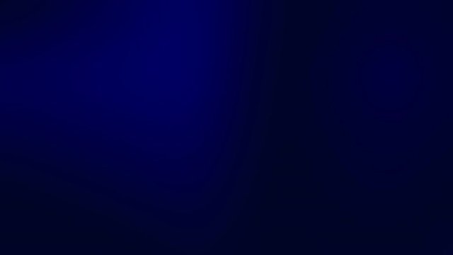 Abstract dark blue background with a slow moving blurred spot light