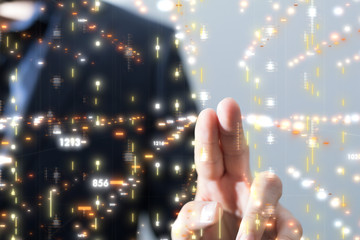 Touch screen technology. Future modern touch screen technology