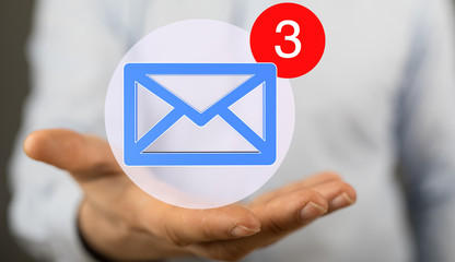 Mail Communication Connection message to mailing