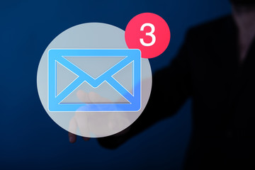 Mail Communication Connection message to mailing
