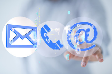 Mail Communication Connection message to mailing