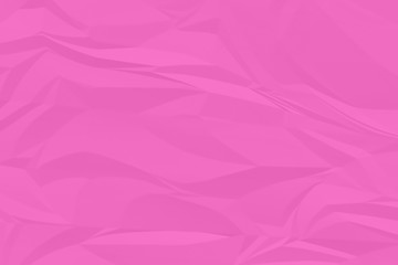 crumpled pink paper background close up
