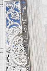 Gate Door Portrait with Fluted Column, Dolmabahce Palace, Istanbul