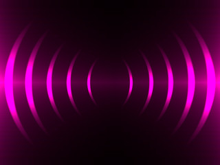 Music equalizer. Vector illustration for poster or card.