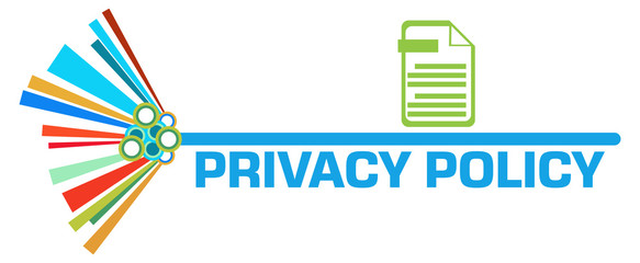 Privacy Policy Colorful Graphical Element Symbol 