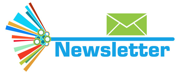 Newsletter Colorful Graphical Element Symbol 