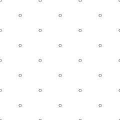 Abstract polka dot pattern with hand drawn dots. Cute vector black and white polka dot pattern. Seamless monochrome doodle polka dot pattern for textile, wallpapers, wrapping paper, cards and web.