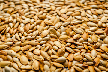Roasted pumpkin seeds macro