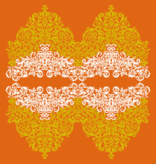 Traditional paisley pattern