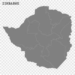 Obraz premium High quality map with borders