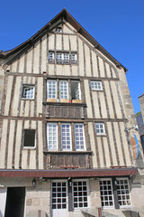 Fototapeta na wymiar Medieval House in Dinan, France