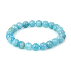 Stone bracelet isolated on white