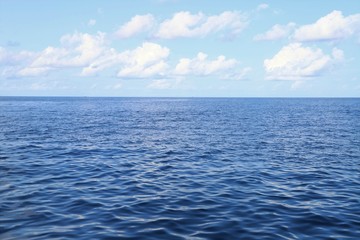 Fototapeta premium blu sky and sea