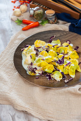 Tortellini Ricotta Spinach Parmesan Sauce