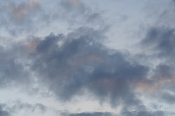 Bright cloudy sky