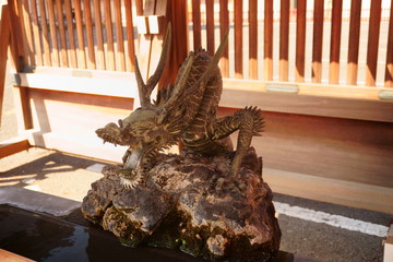 鷲神社の手水舎