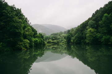 River in mountains