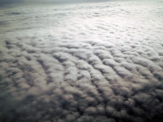 Beautiful clouds from above