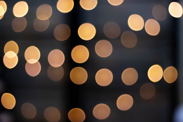 Bokeh from LED linghting background