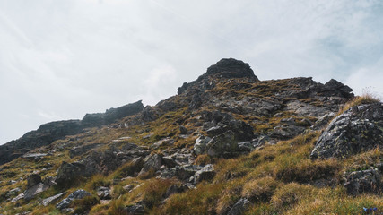Fototapeta premium view of mountains