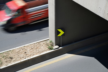 vehicles and traffic on highway
