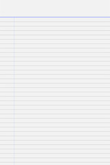 Illustration of blank line notepad