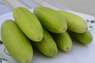 fresh cucumbers, eat organic food and live healthy, vegetable, vegan, vegetarian, green cucumbers