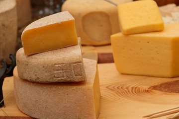 various types of cheese