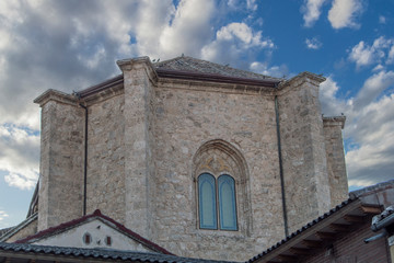 exterior Catholic chapel  of the Christ of the Blood in  Torrijos, province of Toledo. Castilla la Mancha. Spain