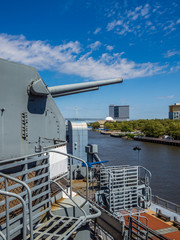 Guns of Battleship New Jersey