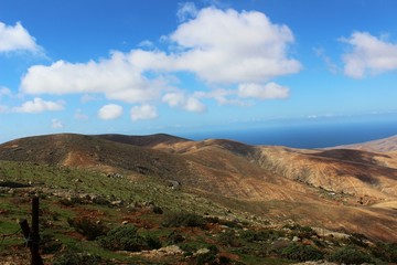 Blick über die "Gebirge" Fuerteventuras