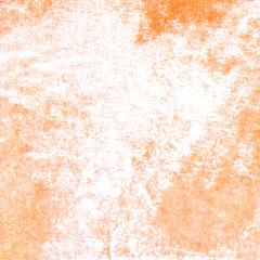 Fototapeta na wymiar Abstract orange ink spot textured background. Modern design wate