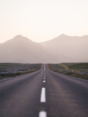 road in mountains