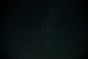 Fototapeta na wymiar beautiful clear night starry sky