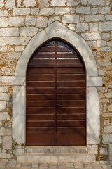 Old rustic doors