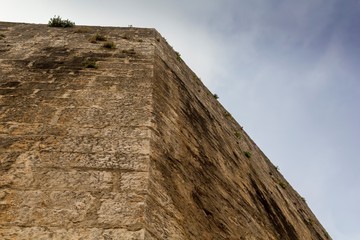 Fototapeta na wymiar Medieval city walls