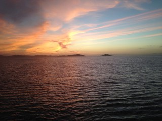 Obraz premium sunset over the sea