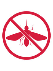 keine moskito verboten schild zone silhouette logo schnake blut trinken comic stechmücke fliege insekt schmeißfliege blutsauger stechen lustig kleine nervensäge böse monster