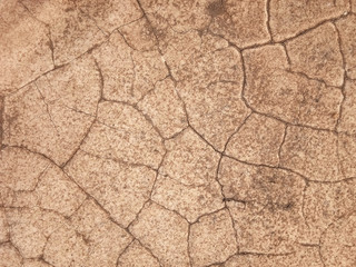 The ground has cracks in the top view for the background