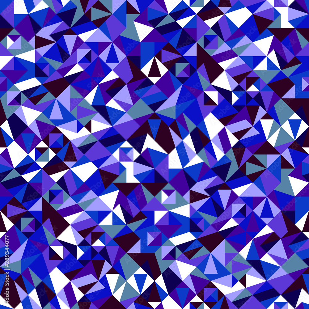 Poster geometrical triangle tile pattern background design - abstract vector graphic