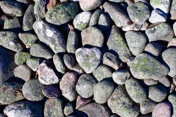 Heart shaped rock