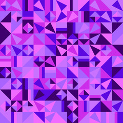 Geometrical mosaic pattern background design - abstract vector graphic