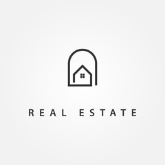Real estate logo design