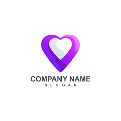 love logo design vector illustration