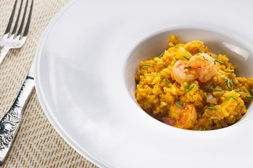 Risoto de Camarão