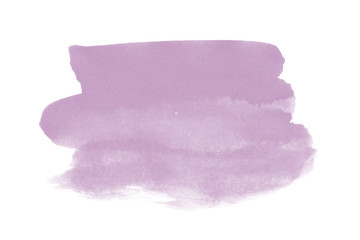 Purple watercolor paint art, brush design