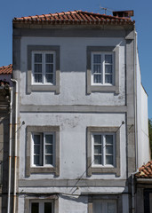 Fototapeta na wymiar Apartment Architecture in Viana do Castelo, Portugal