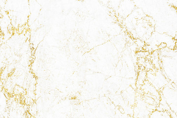 Fototapeta premium White gold marble texture pattern background with high resolution design for cover book or brochure, poster, wallpaper background or realistic business