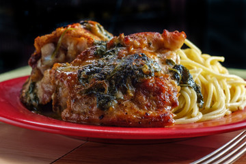 Italian Lemon Butter Chicken Thighs