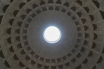 Roof of pantheon